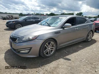 2013 Kia Optima SX with VIN 5XXGR4A66DG217975, listed as a Copart auction lot 55584775 with 161,787 mi miles and Salvage title. Bid and sale history available at DreamBid. Image 1.