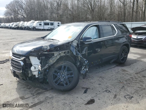 2021 Chevrolet Traverse LT Cloth with VIN 1GNEVGKW1MJ170294, listed as a Copart auction lot 47930835 with 60,267 mi miles and Salvage Title. Bid and sale history available at carsss.com. Image 1.