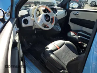 2016 FIAT 500e with VIN 3C3CFFGEXGT170268, listed as a Copart auction lot 48843145 with 27,323 mi miles and Salvage Title. Bid and sale history available at carsss.com. Image 8.