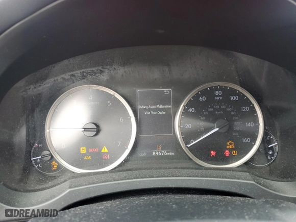 2020 Lexus RC with VIN JTHDZ5BC5L5022433, listed as a Copart auction lot 47471675 with 89,676 mi miles and Salvage Title. Bid and sale history available at carsss.com. Image 9.