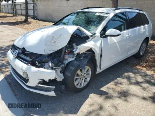 2016 Volkswagen Golf SportWagen TSI S with VIN 3VWC17AU9GM507455, listed as a Copart auction lot 73681264 with 0 mi miles and Clean Title. Bid and sale history available at carsss.com. Image 1.
