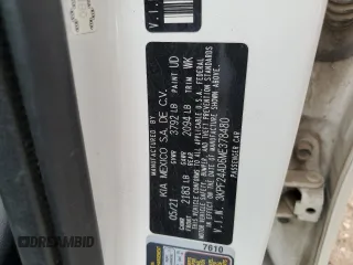 2021 Kia Forte LXS with VIN 3KPF24AD6ME378480, listed as a Copart auction lot 59366195 with 66,124 mi miles and Salvage title. Bid and sale history available at DreamBid. Image 12.