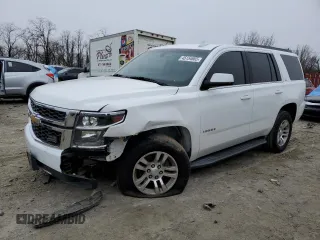 2016 Chevrolet Tahoe LS z VIN 1GNSKAEC7GR371830, wystawiony jako Copart lot #45154665 z przebiegiem 98 746 mil mil oraz Szkoda całkowita • Salvage title. Historia ofert i sprzedaży dostępna na DreamBid. Obrazek 1.