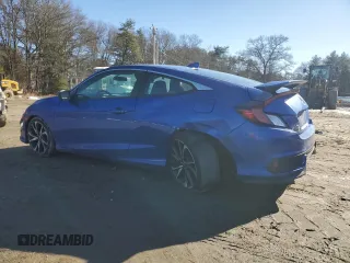 2018 Honda Civic Si Coupe with VIN 2HGFC3A5XJH752946, listed as a Copart auction lot 43460755 with 86,961 mi miles and Non Repairable. Bid and sale history available at carsss.com. Image 2.