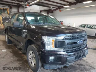 2018 Ford F-150 XL with VIN 1FTEW1EP2JFB69449, listed as a IAAI auction lot 41731427 with 111,922 mi miles. Bid and sale history available at carsss.com. Image 1.