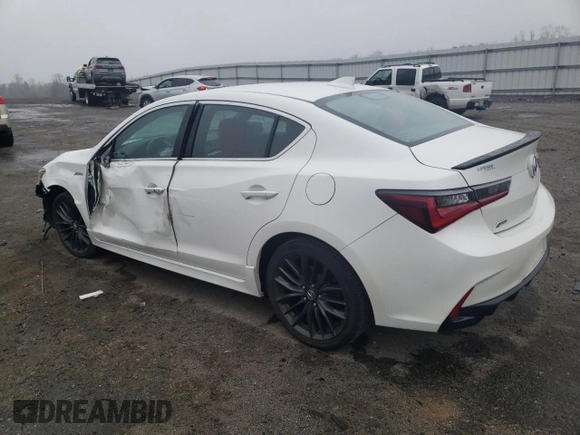 2019 Acura ILX Premium with VIN 19UDE2F84KA004756, listed as a Copart auction lot 46240523 with 34,066 mi miles and . Bid and sale history available at DreamBid. Image 2.