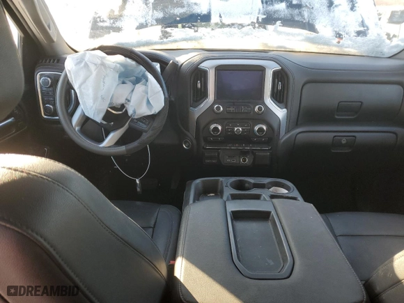 2022 GMC Sierra 1500 SLT with VIN 1GTU9DED3NZ142162, listed as a Copart auction lot 88558535 with 0 mi miles and Salvage Title. Bid and sale history available at carsss.com. Image 8.