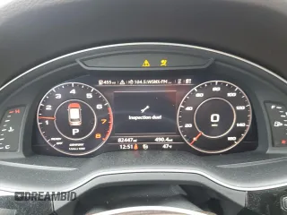 2018 Audi Q7 Premium Plus with VIN WA1LAAF79JD016464, listed as a Copart auction lot 47209845 with 82,447 mi miles and Clean Title. Bid and sale history available at carsss.com. Image 9.