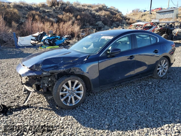 2019 Mazda 3 w/Select Pkg with VIN 3MZBPAALXKM111347, listed as a Copart auction lot 88374475 with Not Provided miles and Salvage Title. Bid and sale history available at carsss.com. Image 1.