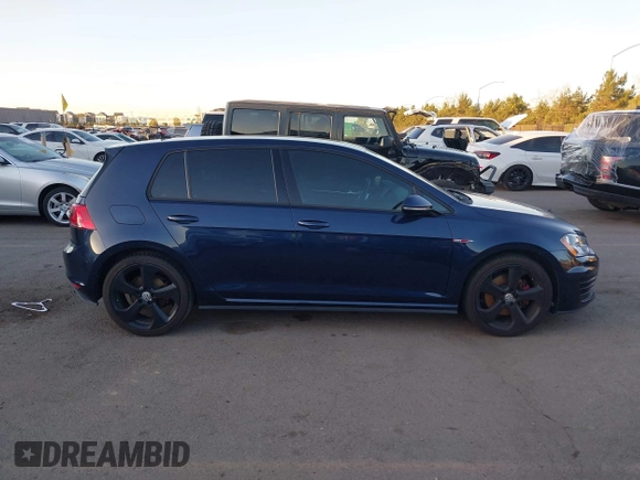 2016 Volkswagen Golf GTI SE with VIN 3VW4T7AU2GM062653, listed as a IAAI auction lot 41626898 with 67,396 mi miles. Bid and sale history available at carsss.com. Image 12.