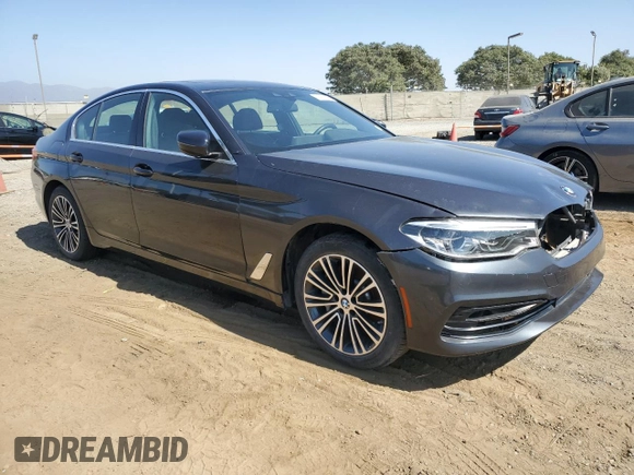 2020 BMW 5 Series with VIN WBAJB1C06LCD09913, listed as a Copart auction lot 71437384 with 5,544 mi miles and Salvage title. Bid and sale history available at DreamBid. Image 4.