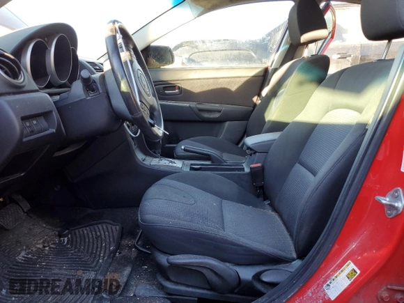 2007 Mazda 3 S Touring with VIN JM1BK324271678953, listed as a Copart auction lot 47023555 with 143,554 mi miles and Non Repairable. Bid and sale history available at DreamBid. Image 7.
