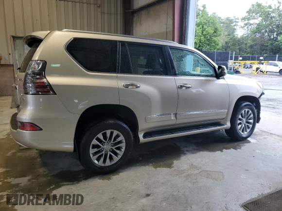2015 Lexus GX 460 Luxury with VIN JTJJM7FX4F5099338, listed as a Copart auction lot 57854125 with 93,073 mi miles and Salvage title. Bid and sale history available at DreamBid. Image 3.