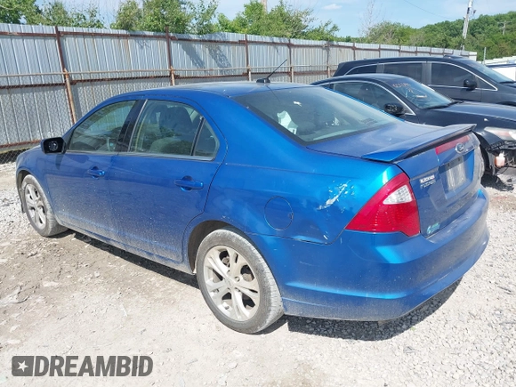2012 Ford Fusion SE with VIN 3FAHP0HA5CR361777, listed as a IAAI auction lot 42285599 with 163,367 mi miles and . Bid and sale history available at DreamBid. Image 3.