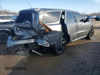 2012 Dodge Durango R/T with VIN 1C4SDHCT3CC188243, listed as a Copart auction lot 40917114 with 145,409 mi miles and Salvage title. Bid and sale history available at DreamBid. Image 3.