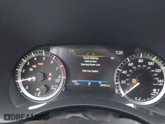 2023 Toyota Highlander L with VIN 5TDKDRAH5PS527304, listed as a IAAI auction lot 42062249 with 20,950 mi miles and . Bid and sale history available at DreamBid. Image 7.