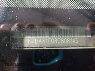 2008 Nissan Maxima 3.5 SE with VIN 1N4BA41E08C808145, listed as a Copart auction lot 74260824 with 205,904 mi miles and Salvage Title. Bid and sale history available at carsss.com. Image 12.