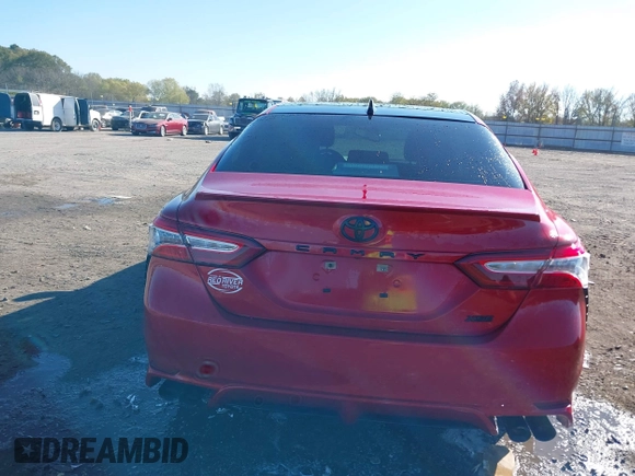2020 Toyota Camry XSE with VIN 4T1K61AK9LU393745, listed as a IAAI auction lot 40965358 with 51,120 mi miles and . Bid and sale history available at DreamBid. Image 16.