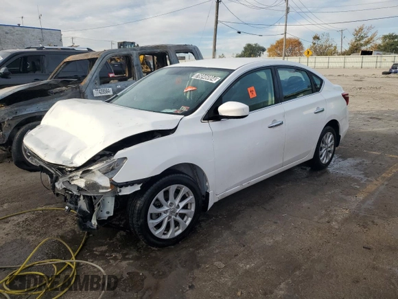 2019 Nissan Sentra SV with VIN 3N1AB7APXKY239960, listed as a Copart auction lot 76046004 with Not Provided miles and Clean Title. Bid and sale history available at carsss.com. Image 1.