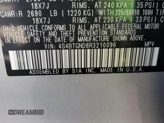 2024 Subaru Outback Limited XT with VIN 4S4BTGND8R3210096, listed as a Copart auction lot 71753074 with 3,564 mi miles and Salvage title. Bid and sale history available at DreamBid. Image 14.