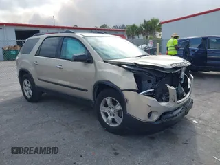 2010 GMC Acadia SL with VIN 1GKLRKED2AJ227717, listed as a IAAI auction lot 41704821 with 164,169 mi miles. Bid and sale history available at carsss.com. Image 1.