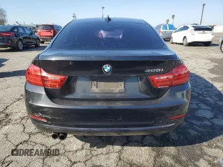 2015 BMW 4 Series 428i with VIN WBA4A5C57FD410621, listed as a Copart auction lot 42754235 with 122,822 mi miles and Salvage Title. Bid and sale history available at carsss.com. Image 6.