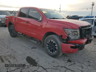 2020 Nissan Titan SL with VIN 1N6AA1ED6LN506892, listed as a Copart auction lot 88091765 with 41,910 mi miles and Salvage title. Bid and sale history available at DreamBid. Image 4.