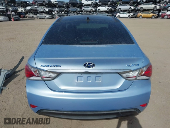 2012 Hyundai Sonata Hybrid with VIN KMHEC4A46CA059778, listed as a IAAI auction lot 41973287 with 118,625 mi miles and . Bid and sale history available at DreamBid. Image 17.