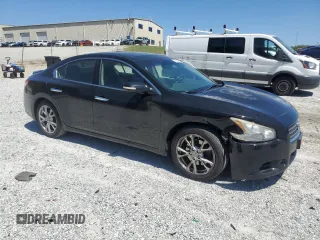 2009 Nissan Maxima SV with VIN 1N4AA51E59C819757, listed as a Copart auction lot 53070385 with 177,688 mi miles and Salvage Title. Bid and sale history available at DreamBid. Image 4.