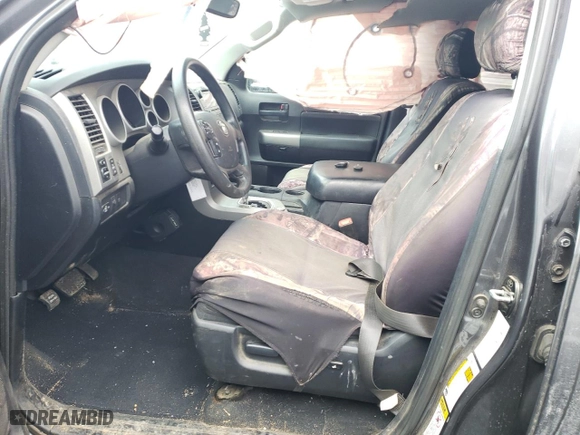 2013 Toyota Tundra 4WD Truck with VIN 5TFDY5F12DX322675, listed as a Copart auction lot 76589884 with 1 mi miles and Salvage Title. Bid and sale history available at carsss.com. Image 7.
