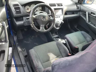 2004 Honda Civic Si with VIN SHHEP335X4U504930, listed as a Copart auction lot 86808894 with 280,060 mi miles and Salvage Title. Bid and sale history available at DreamBid. Image 8.