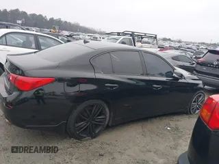 2015 Infiniti Q50 with VIN JN1BV7AP1FM347436, listed as a IAAI auction lot 41405852 with 126,940 mi miles and . Bid and sale history available at DreamBid. Image 13.