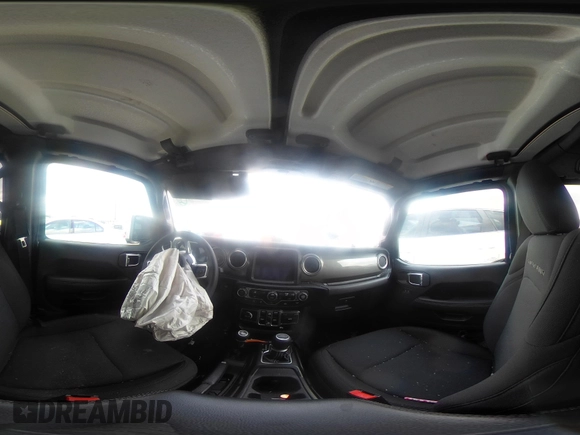 2023 Jeep Gladiator Overland z VIN 1C6HJTFG2PL523686, wystawiony jako IAAI lot #42134627 z przebiegiem 33 575 mil mil oraz . Historia ofert i sprzedaży dostępna na DreamBid. Obrazek 18.