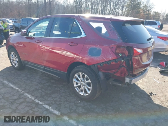 2019 Chevrolet Equinox LT with VIN 2GNAXUEV2K6222519, listed as a IAAI auction lot 41744294 with 62,576 mi miles and . Bid and sale history available at carsss.com. Image 3.