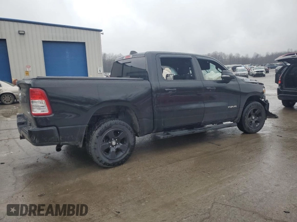 2020 Ram 1500 Big Horn с VIN 1C6RRFFG4LN230482, выставлен на аукционе Copart как лот 52608435 с пробегом 58 588 миль миль и Списание • Salvage title. История ставок и продаж доступна на DreamBid. Изображение 3.