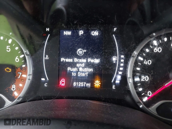 2018 Jeep Renegade Latitude with VIN ZACCJBBB4JPJ07324, listed as a IAAI auction lot 41854706 with 61,257 mi miles and . Bid and sale history available at carsss.com. Image 15.