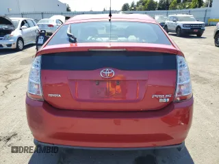 2007 Toyota Prius with VIN JTDKB20U977613382, listed as a Copart auction lot 53869485 with 240,235 mi miles and Salvage Title. Bid and sale history available at carsss.com. Image 6.