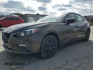 2014 Mazda 3 i Sport with VIN 3MZBM1K76EM117323, listed as a Copart auction lot 45542815 with 127,111 mi miles and Salvage title. Bid and sale history available at DreamBid. Image 1.