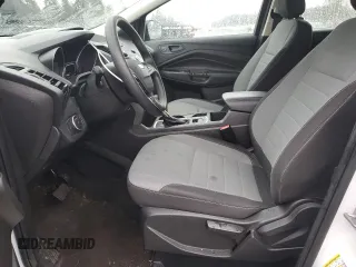 2018 Ford Escape S with VIN 1FMCU0F74JUC36405, listed as a Copart auction lot 43576995 with 40,385 mi miles and Salvage Title. Bid and sale history available at carsss.com. Image 7.