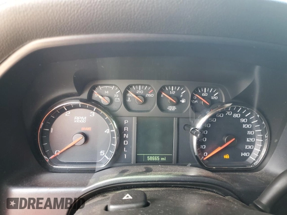 2021 Chevrolet Silverado 1500 with VIN 1HTKHPVK2MH263797, listed as a Copart auction lot 74239424 with 58,665 mi miles and Salvage Title. Bid and sale history available at DreamBid. Image 9.