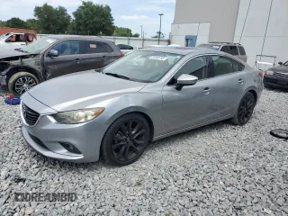 2014 Mazda 6 i Grand Touring with VIN JM1GJ1W66E1115121, listed as a Copart auction lot 54588795 with 188,951 mi miles and Salvage Title. Bid and sale history available at carsss.com. Image 1.