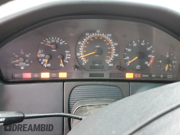 1994 Mercedes-Benz S with VIN WDBGA43E1RA183733, listed as a Copart auction lot 69675834 with Not Provided miles and Salvage Title. Bid and sale history available at DreamBid. Image 9.