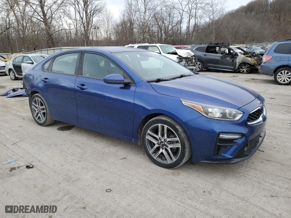 2019 Kia Forte S with VIN 3KPF34AD5KE041616, listed as a Copart auction lot 46711745 with 96,706 mi miles and Salvage Title. Bid and sale history available at carsss.com. Image 4.