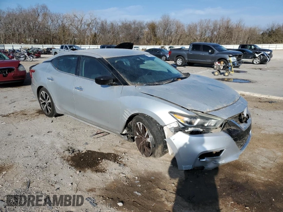 2017 Nissan Maxima SV with VIN 1N4AA6AP2HC379857, listed as a Copart auction lot 84594564 with 121,408 mi miles and Salvage Title. Bid and sale history available at carsss.com. Image 4.