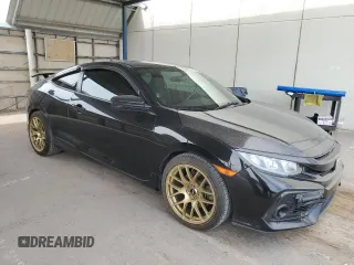 2017 Honda Civic Si with VIN 2HGFC3A59HH755511, listed as a Copart auction lot 50388225 with 82,420 mi miles and Salvage Title. Bid and sale history available at DreamBid. Image 4.