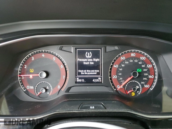 2019 Volkswagen Jetta S with VIN 3VWC57BU8KM032330, listed as a Copart auction lot 55018625 with 99,915 mi miles and Salvage title. Bid and sale history available at DreamBid. Image 9.