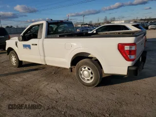 2023 Ford F-150 XL with VIN 1FTMF1C59PKE40505, listed as a Copart auction lot 87022404 with Not Provided miles and Salvage Title. Bid and sale history available at carsss.com. Image 2.