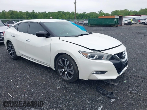 2016 Nissan Maxima SV z VIN 1N4AA6AP2GC375242, wystawiony jako IAAI lot #42220608 z przebiegiem 59 983 mil mil oraz . Historia ofert i sprzedaży dostępna na DreamBid. Obrazek 1.