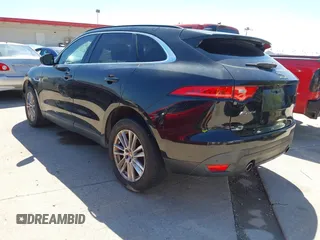 2017 Jaguar F-Pace 35t Prestige with VIN SADCK2BV0HA891638, listed as a IAAI auction lot 41864607 with 161,421 mi miles and . Bid and sale history available at DreamBid. Image 3.