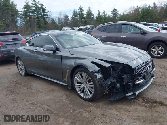 2017 Infiniti Q60 Premium with VIN JN1EV7EL5HM550031, listed as a IAAI auction lot 41965643 with 61,717 mi miles and . Bid and sale history available at DreamBid. Image 1.
